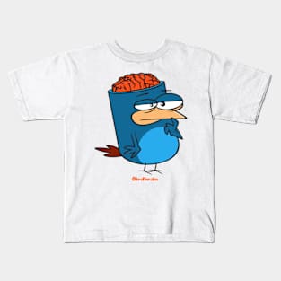 Birdbrain Design for Bird Lovers Kids T-Shirt